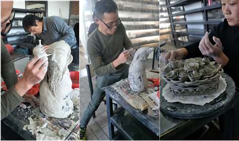 大宋定窯迎來陶瓷、泥塑非遺傳承人(圖5)