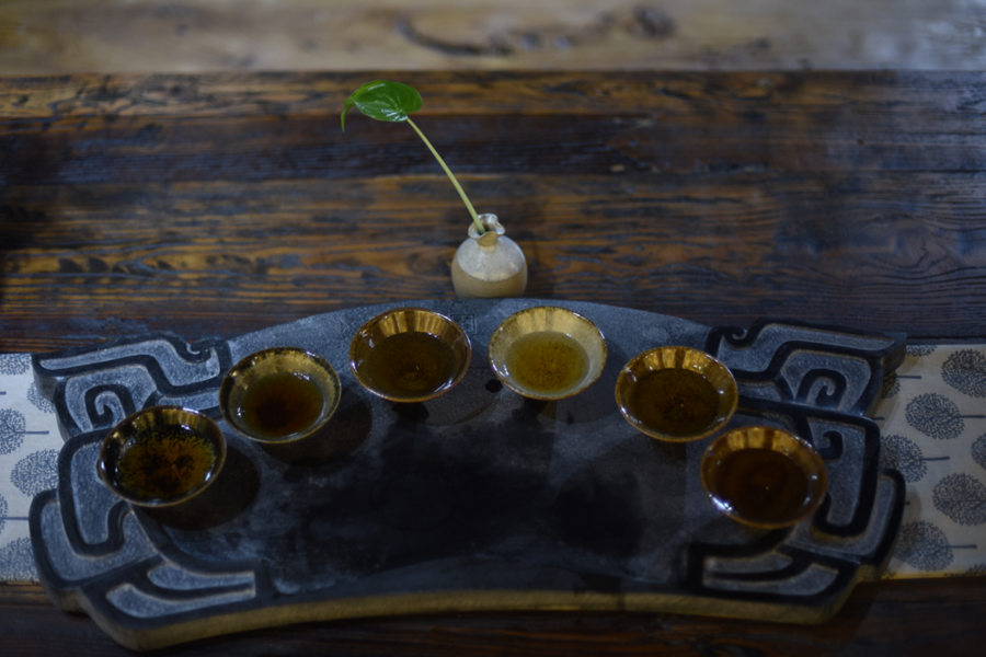 大宋定窯燒制的定瓷斗笠盞，非常適合“點(diǎn)茶”